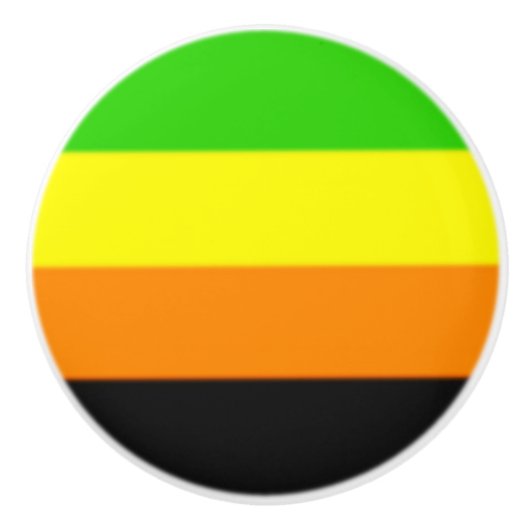 Fallln Aromantic Pride Flag Keramische Knop (Voorkant)