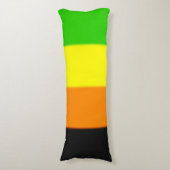 Fallln Aromantic Pride Flag Lichaamskussen (Voorkant Verticaal)
