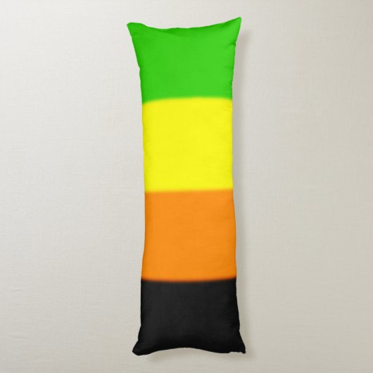 Fallln Aromantic Pride Flag Lichaamskussen (Achterkant (Verticaal))