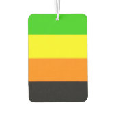 Fallln Aromantic Pride Flag Luchtverfrisser (Achterkant)