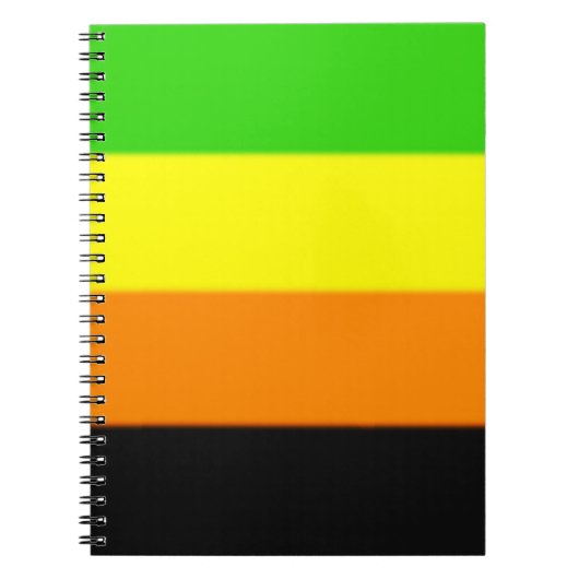 Fallln Aromantic Pride Flag Notitieboek (Voorkant)