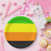 Fallln Aromantic Pride Flag Papieren Bordje (Feest)