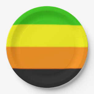 Fallln Aromantic Pride Flag Papieren Bordje