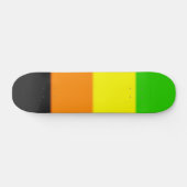 Fallln Aromantic Pride Flag Persoonlijk Skateboard (Horizontaal)