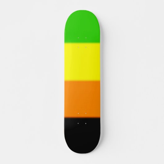 Fallln Aromantic Pride Flag Persoonlijk Skateboard (Voorkant)