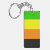 Fallln Aromantic Pride Flag Sleutelhanger (Voorkant Links)