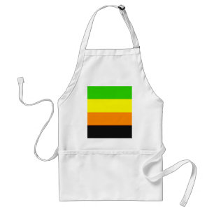 Fallln Aromantic Pride Flag Standaard Schort