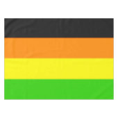 Fallln Aromantic Pride Flag Tafelkleed (Voorkant (Horizontaal))