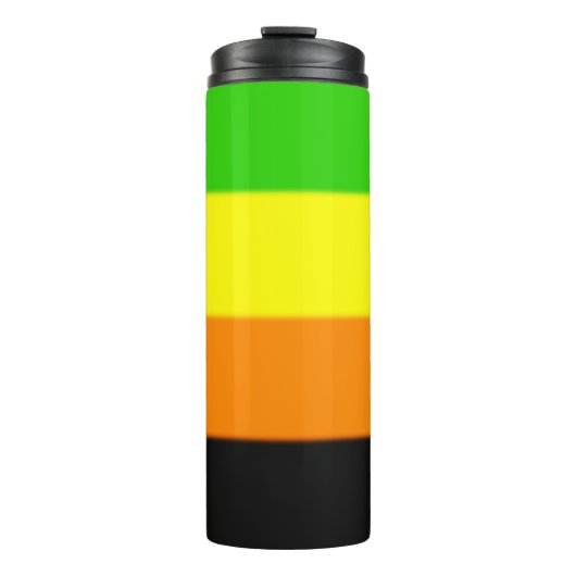 Fallln Aromantic Pride Flag Thermosbeker (Voorkant)