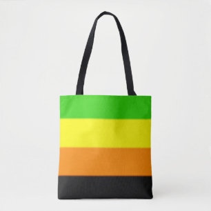 Fallln Aromantic Pride Flag Tote Bag