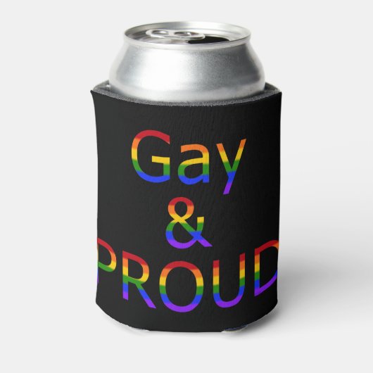 Fallln Gay en Proud Blikjeskoeler (Blikje Achterkant)
