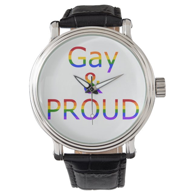 Fallln Gay en Proud Horloge (Voorkant)