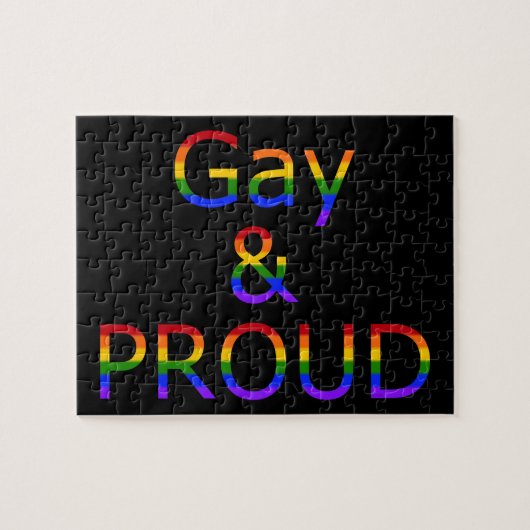 Fallln Gay en Proud Legpuzzel (Horizontaal)