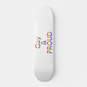Fallln Gay en Proud Persoonlijk Skateboard (Voorkant)