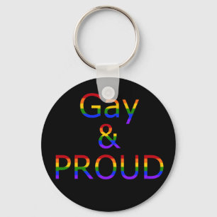 Fallln Gay en Proud Sleutelhanger