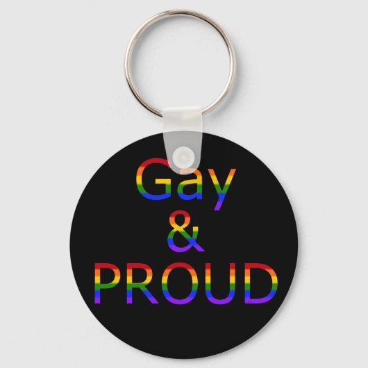 Fallln Gay en Proud Sleutelhanger (Voorkant)