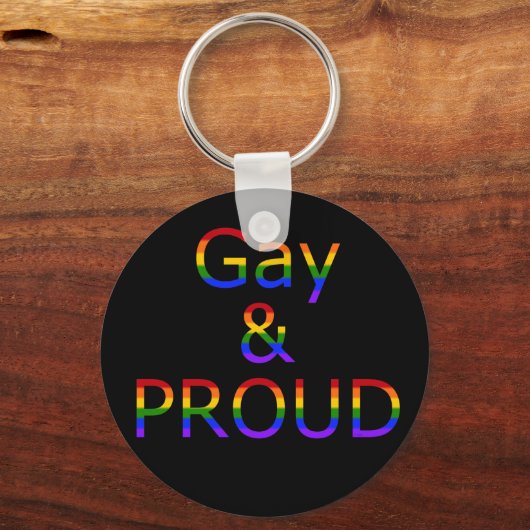 Fallln Gay en Proud Sleutelhanger (Voorkant)