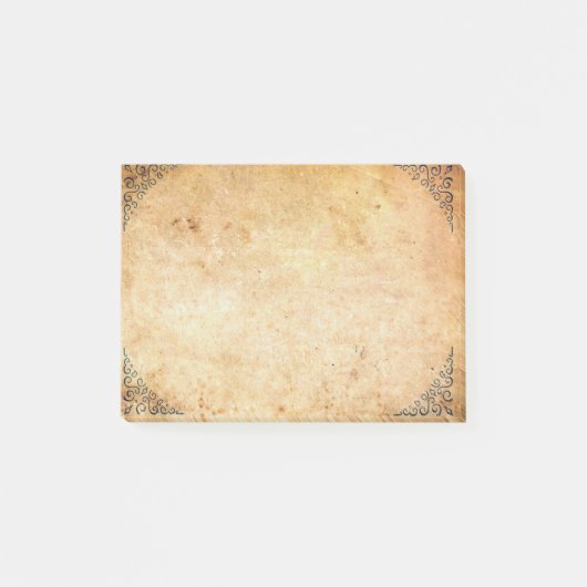 Fallmed Corners Aged Paper Post-it® Notes (Voorkant)