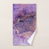 Falln Amethyst Geode Bad Handdoek (Handdoek)