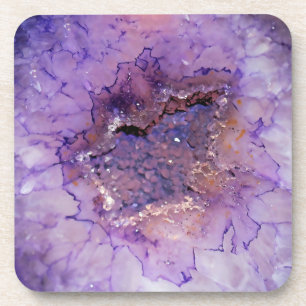 Falln Amethyst Geode Bier Onderzetter
