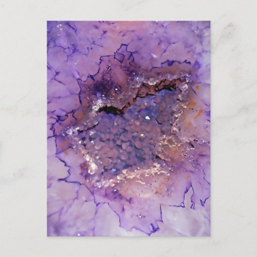 Falln Amethyst Geode Briefkaart (Voorkant)