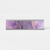 Falln Amethyst Geode Bureau Naambordje (Voorkant)