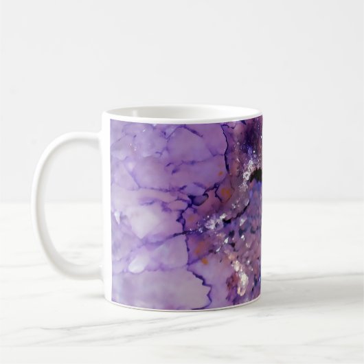 Falln Amethyst Geode Koffiemok (Links)