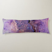 Falln Amethyst Geode Lichaamskussen (Achterkant)