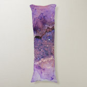 Falln Amethyst Geode Lichaamskussen (Voorkant Verticaal)