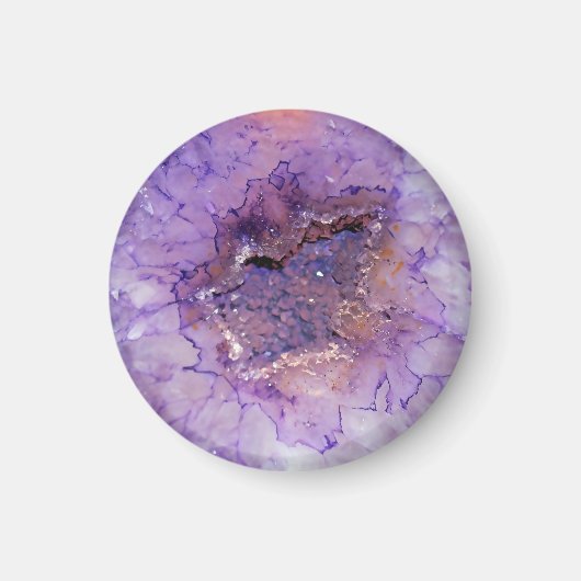 Falln Amethyst Geode Magneet (Voorkant)