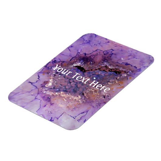 Falln Amethyst Geode Magneet (Linkerzijde)