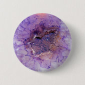 Falln Amethyst Geode Ronde Button 5,7 Cm (Voorkant)