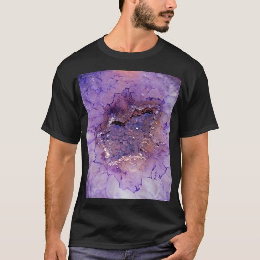 Falln Amethyst Geode T-shirt (Voorkant)