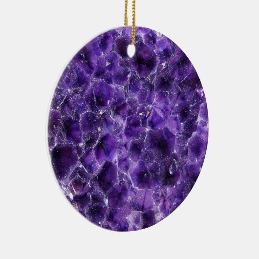 Falln Amethyst Peaks Keramisch Ornament (Rechts)