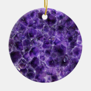 Falln Amethyst Peaks Keramisch Ornament