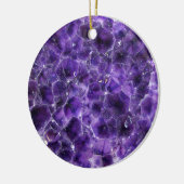 Falln Amethyst Peaks Keramisch Ornament (Links)