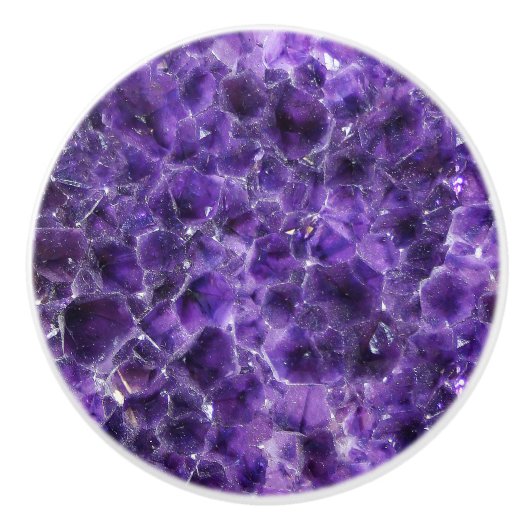 Falln Amethyst Peaks Keramische Knop (Voorkant)