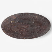 Falln Ancient Leather Book Papieren Bordje (Gekanteld)