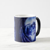 Falln Angel in Blue Magische Mok (Voorkant rechts)