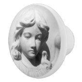 Falln Angel in Mourning Keramische Knop (Rechts)