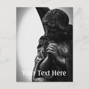 Falln Angel in Prayer Briefkaart