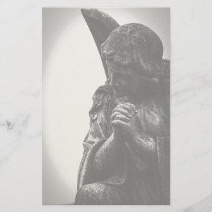 Falln Angel in Prayer Briefpapier