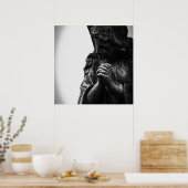 Falln Angel in Prayer Poster (Keuken)