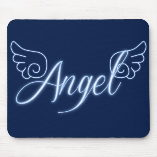 Falln Angel met Wings Muismat (Voorkant)