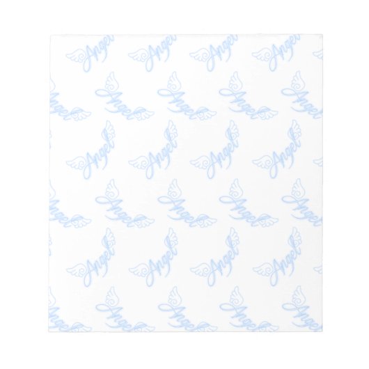 Falln Angel met Wings Notitieblok (Voorkant)
