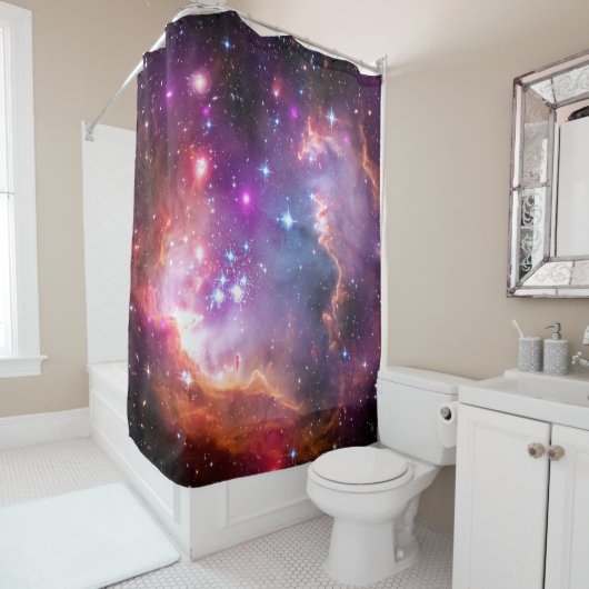 Falln Angelic Galaxy Douchegordijn (In situ)