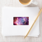 Falln Angelic Galaxy Etiket (Insitu)