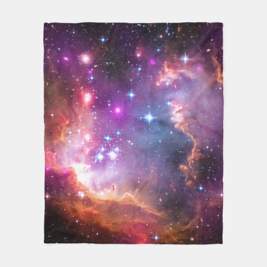 Falln Angelic Galaxy Fleece Deken (Voorkant)