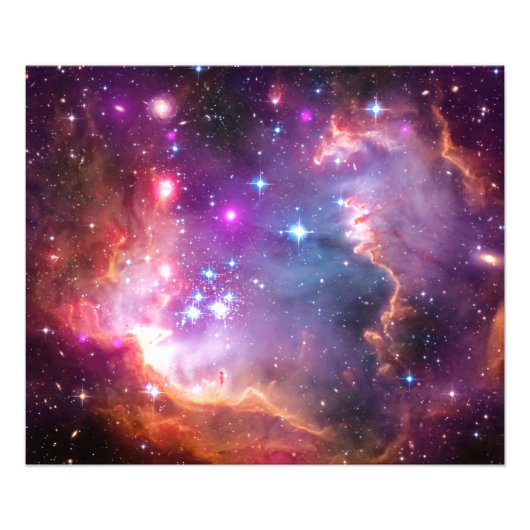 Falln Angelic Galaxy Foto Afdruk (Voorkant)