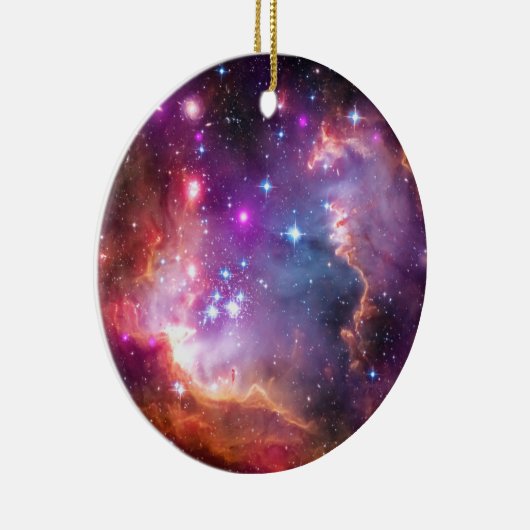 Falln Angelic Galaxy Keramisch Ornament (Rechts)